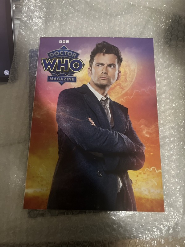 Doctor Who Magazine 584 Subscriber Cover 14th Doctor David Tennant