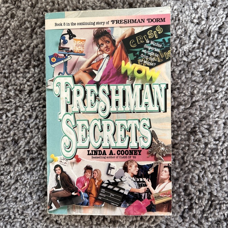 Freshman Dorm Book Lot of 6 Linda A. Cooney 1990s Series Roommate Obsession Rare gallery