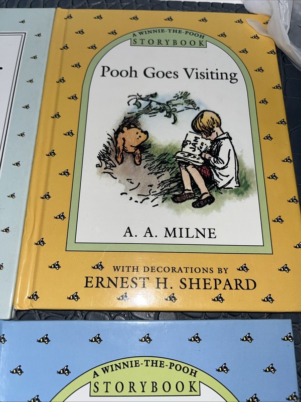 Lot of 10 The Winnie the Pooh Library by A.A. Milne Hardcover gallery