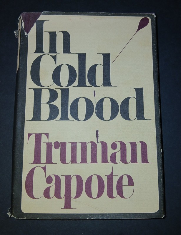 Truman Capote IN COLD BLOOD 1965 First Edition Hardcover with Dustjacket
