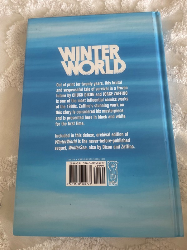 WINTERWORLD Chuck Dixon Jorge Zaffino - Hardcover IDW RARE gallery