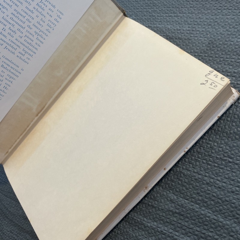 The Babylonian Talmud, 1944, 2nd Edition, Leo Auerbach, Hardcover Hebrew Aramaic gallery