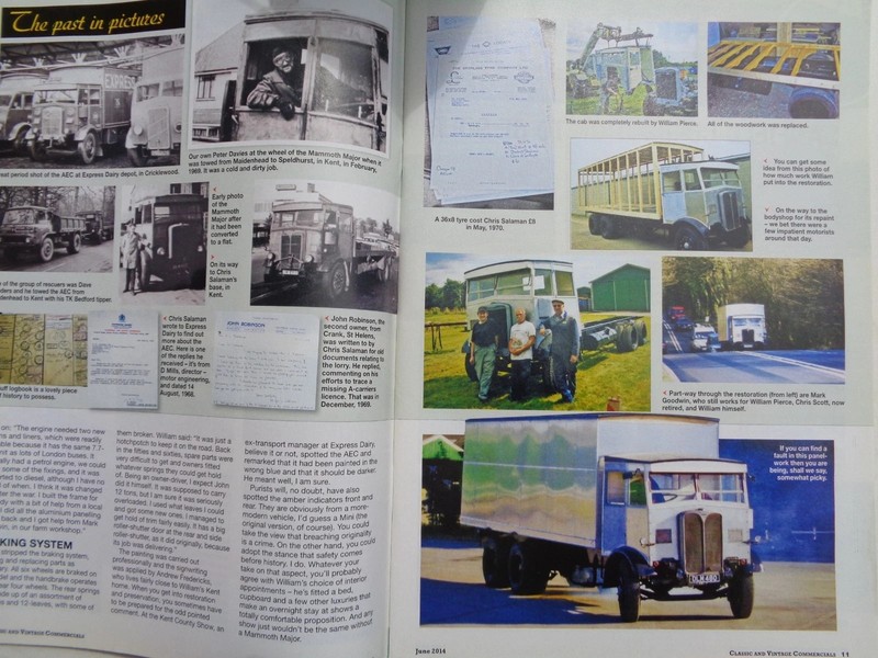 Classic & vintage commercials AEC milk lorry / Ford D series / Foden R-Type etc gallery