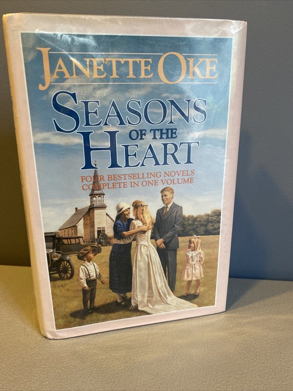 SEASONS OF THE HEART Complete Series 1-4 Hardcover Janette Oke (4 in 1)