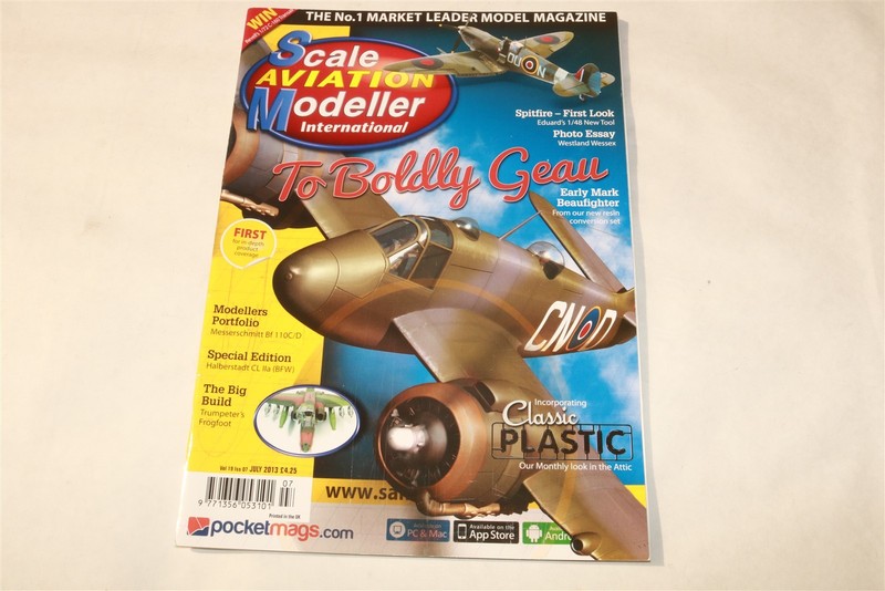 SCALE AVIATION MODELLER INTERNATIONAL MAGAZINE – Back Issue – July 2013