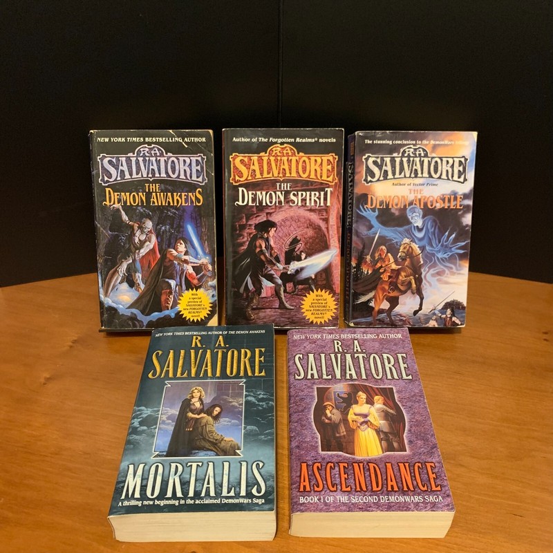 R. A. Salvatore Collection: 14 Books, Crimson Shadow Trilogy, DemonWars, more gallery