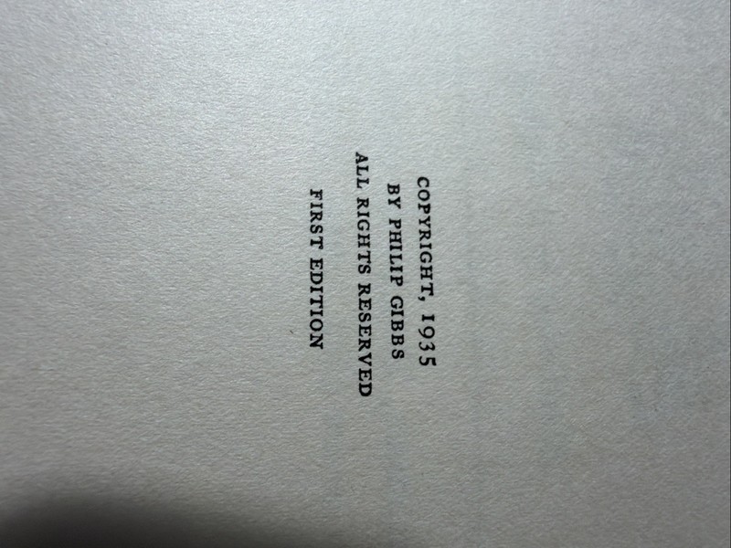 ENGLAND SPEAKS 1935 Philip Gibbs HC First Edition Stated Illustrated gallery