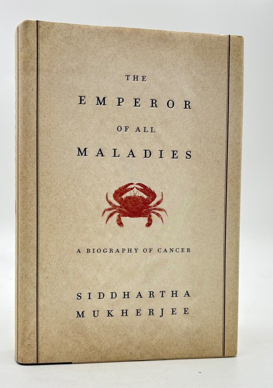 Emperor of All Maladies Siddhartha Mukherjee SIGNED First Edition HCDJ 2010