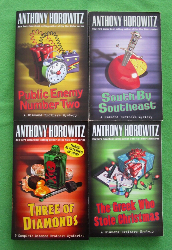 LOT 4 TRADE PB DIAMOND BROTHERS MYSTERIES BY ANTHONY HOROWITZ (INCL 3 IN 1) #2-7