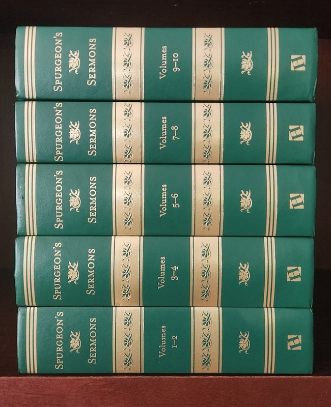 Spurgeon’s Sermons 5 Volume Book Set – Hardcover By Charles H. Spurgeon 2020