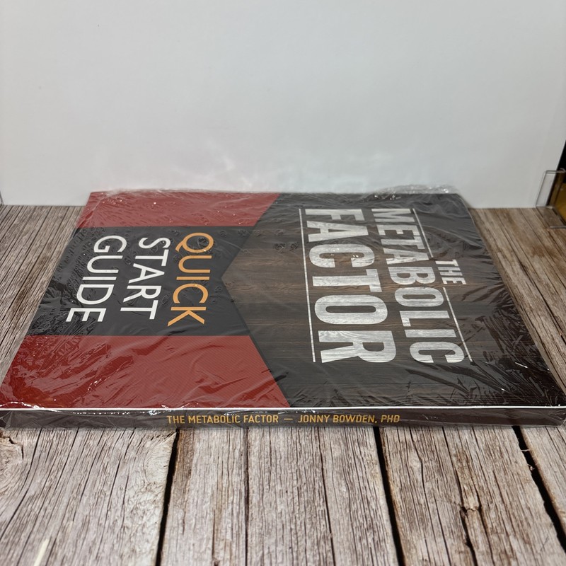 The Metabolic Factor Quick Start Guide by Jonny Bowden PhD Paperback SEALED gallery