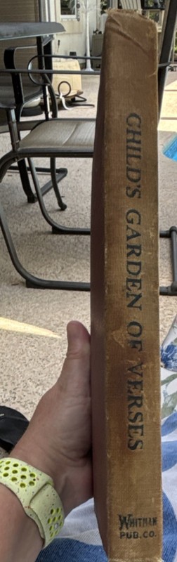 Robert Louis Stevenson A Child's Garden of Verses Whitman 1921 Cloth Illustrated gallery