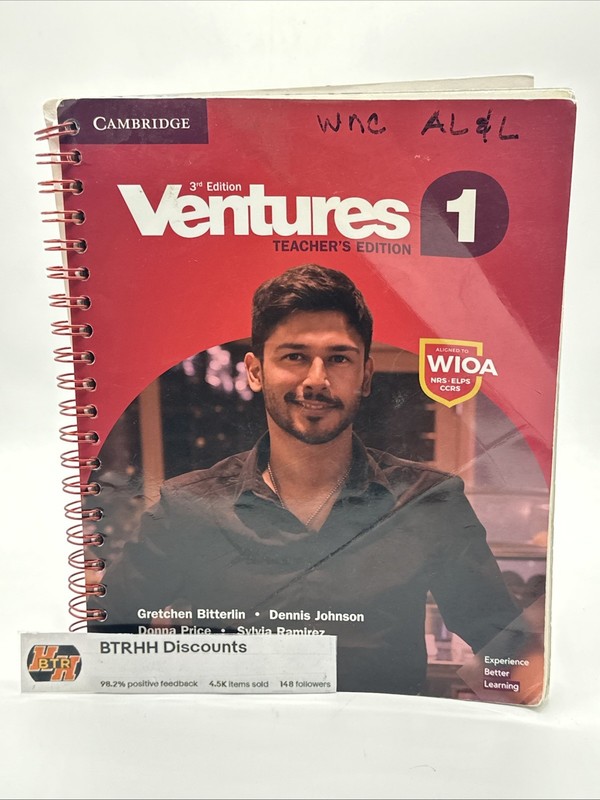 Ventures Ser.: Ventures Level 1 Teacher’s Edition by Dennis Johnson, Gretchen…