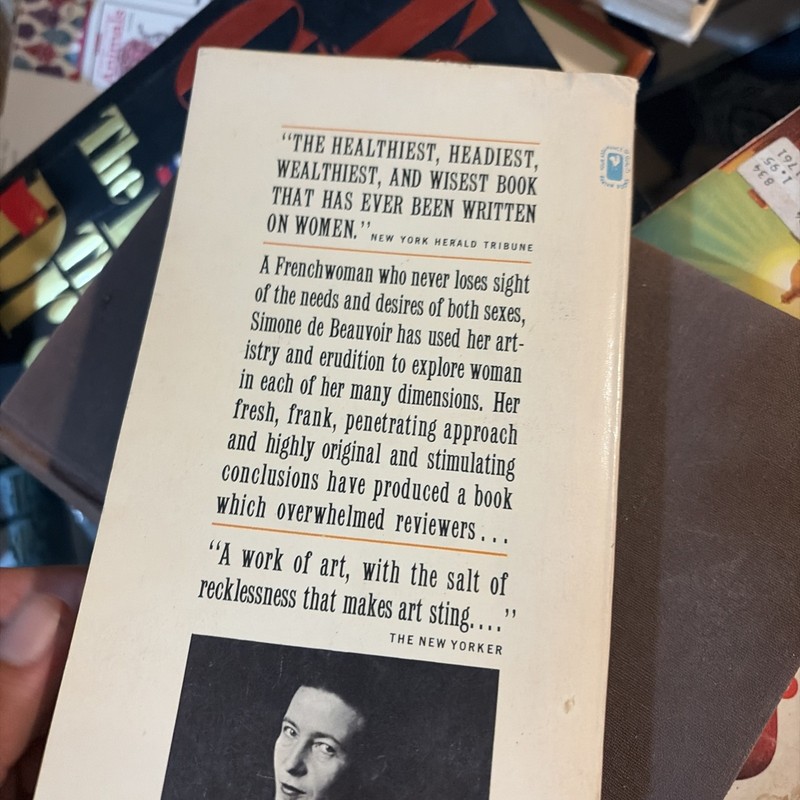 The Second Sex by Simone De Beauvoir 1961 Paperback. G-280 gallery
