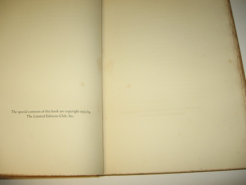 1933 Lyrics of Francois Villon Signed no. 382 of 1500 w/ Howard Simon Wood Cuts gallery