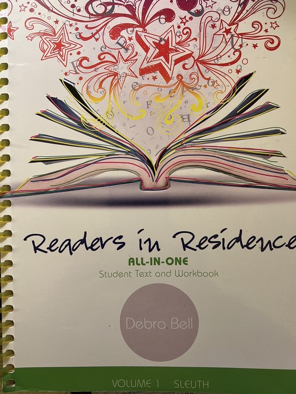 Readers in Residence All-in-one student text and workbook Vol. 1 by Debra Bell gallery