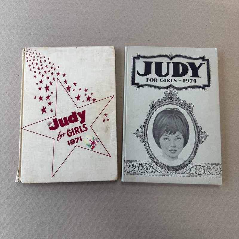 Judy for Girls – 1971 & 1974 D.C. Thomson and Co. Hardcover Books