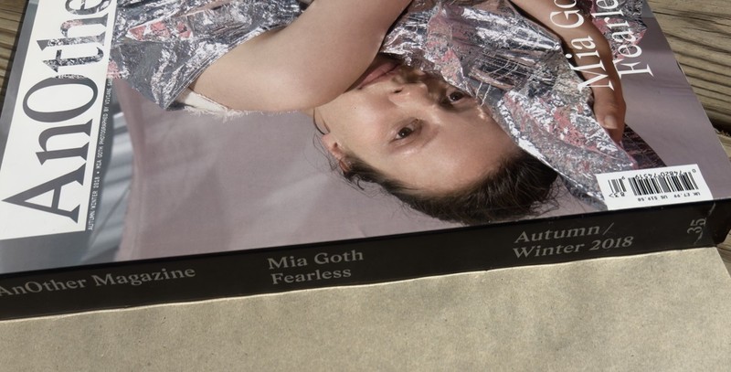AnOther Magazine Autumn Winter 2018 Mia Goth Cover - Vol 35 Viviane Sassen gallery