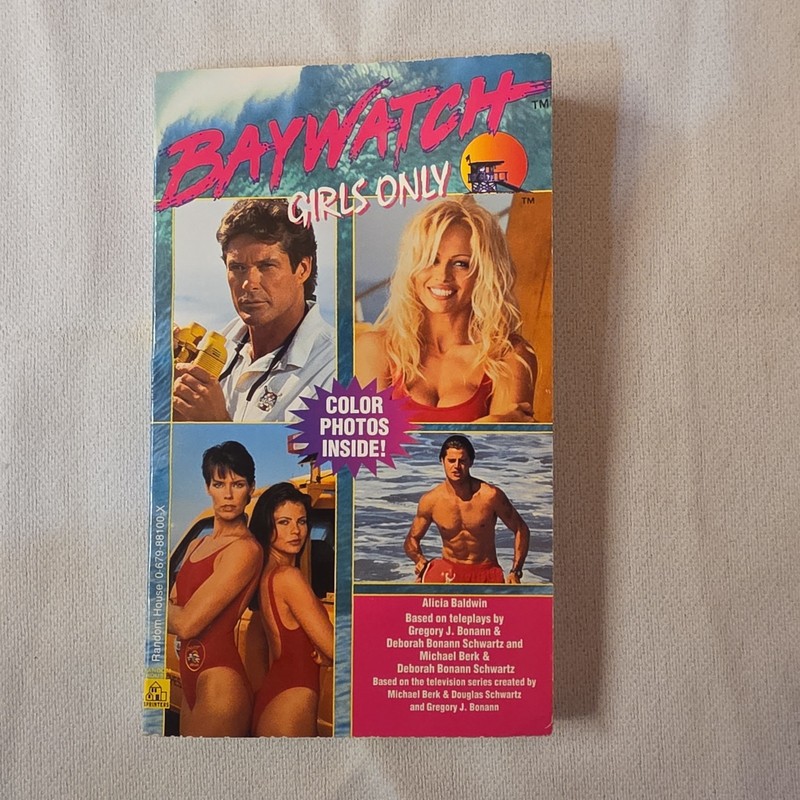 Baywatch Books Lot of 3 by Alicia Baldwin Paperback 1st Editions 1996 RARE gallery