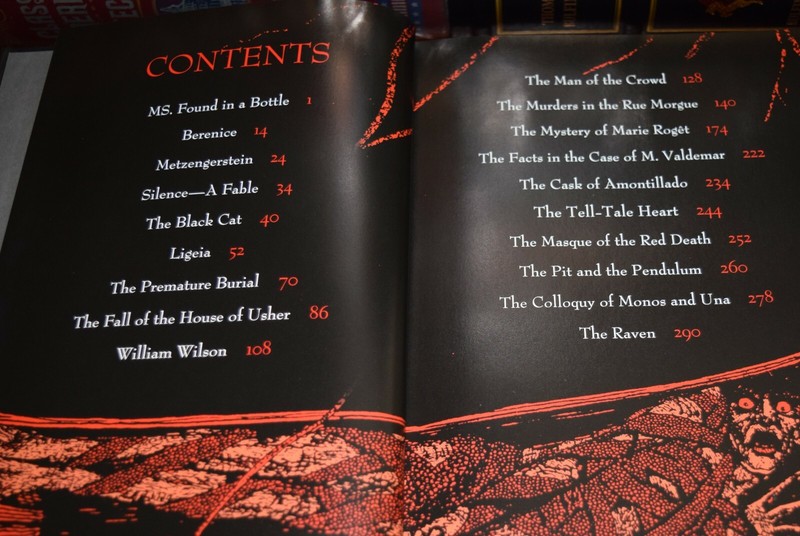 NEW Edgar Allan Poe Illustrated Tales Horror Deluxe Hardcover Classics gallery
