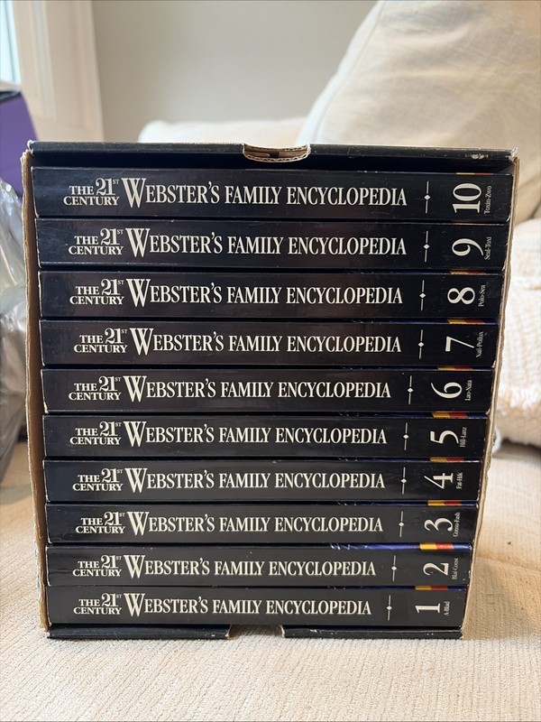 21st Century Webster’s Family Encyclopedia 10 Volume Set Revised Edition