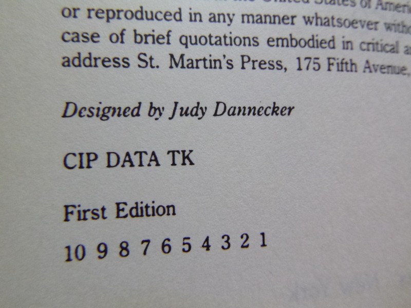 PRACTICAL DEMON-KEEPING Christopher Moore 1991 Uncorrected proofs of 1st edition gallery