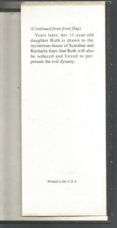 DARK DANCE -NOVEL OF HORROR ( HC) TANITH LEE -1992 DELL BOOK gallery
