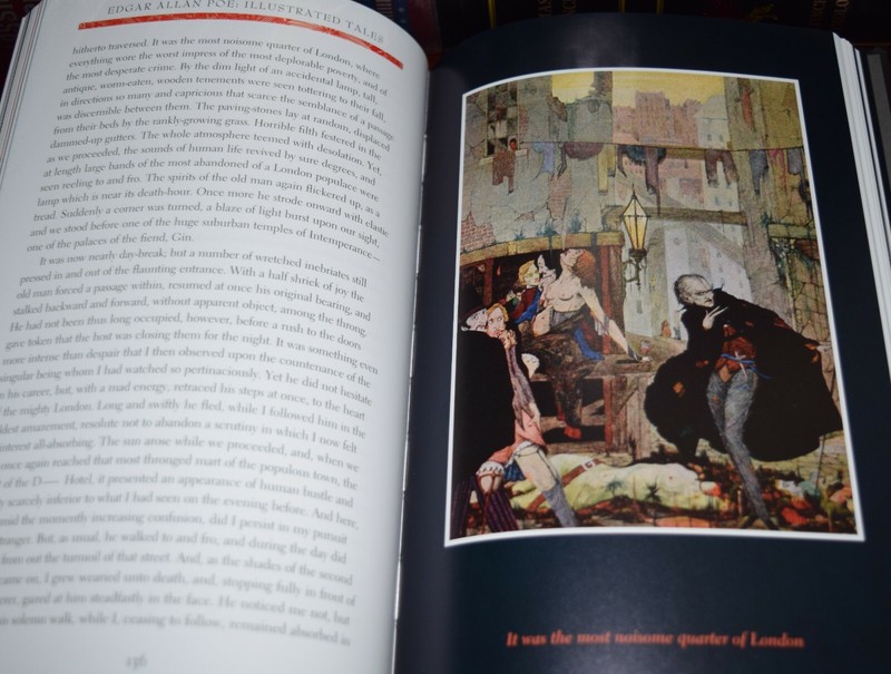 NEW Edgar Allan Poe Illustrated Tales Horror Deluxe Hardcover Classics gallery