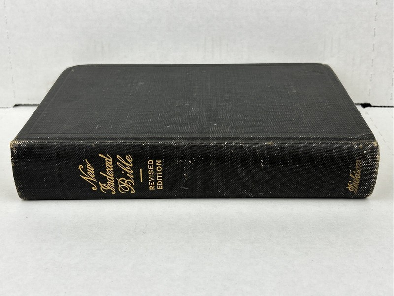 Vintage New Indexed Bible Revised Edition Dickson 1923 Hard Cover