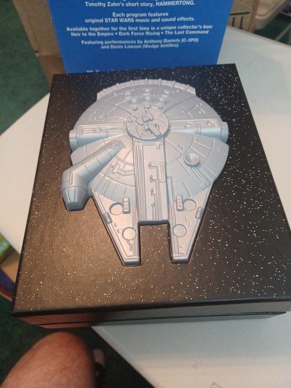 Star Wars Timothy Zahn Three Book Cycle Audio Cassette Tapes and case - Set of 7 gallery