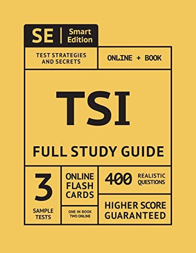 TSI Full Study Guide: Complete Subject Review for the Texas Success – VERY GOOD