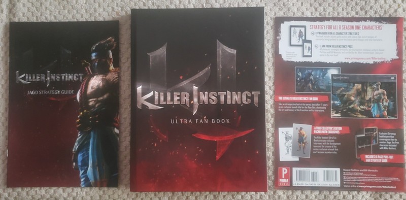 Prima Games Killer Instinct Ultra Fan Hardcover Guide, Complete, Like New.