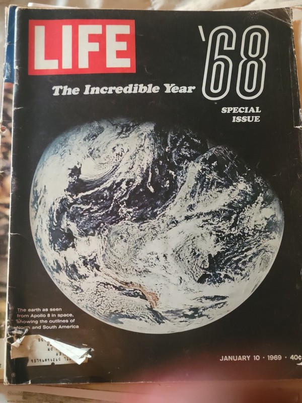 4 Life Magazines from the ’60s. 1/24/1969, 1/10/1969,9/26/1969,12/69