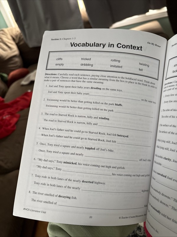 Literature Units Ser.: Guide for Using on My Honor in the Classroom by Gail... gallery
