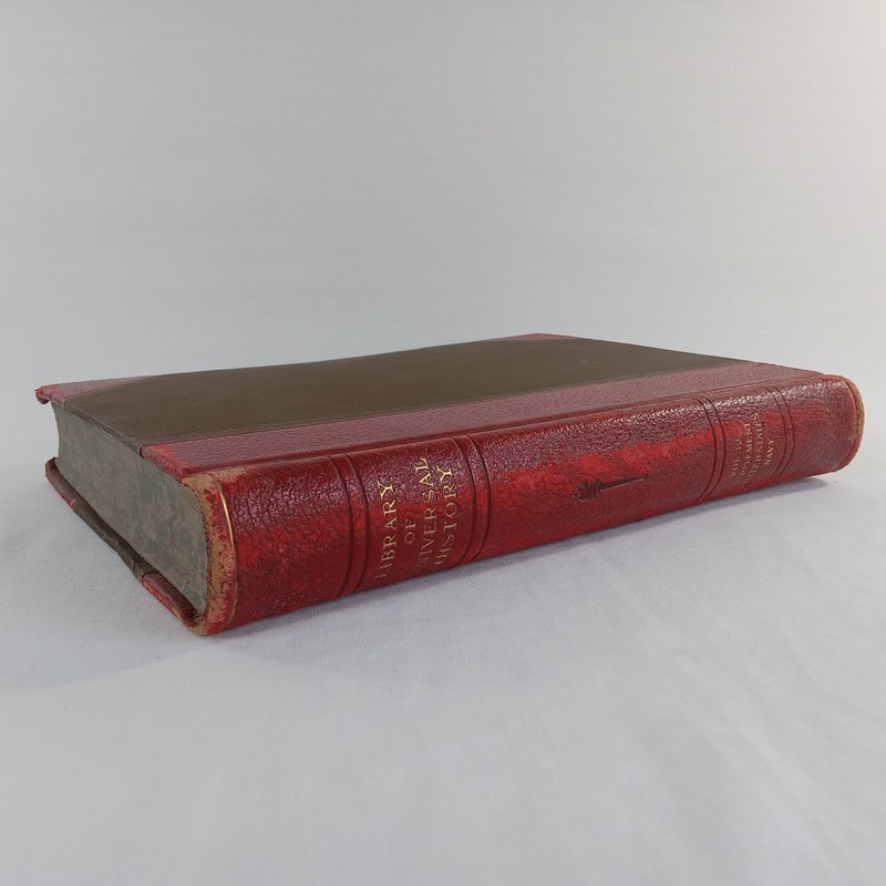 1899 Library of Universal History Vol 12 Naval History US Navy Moses Coit Tyler
