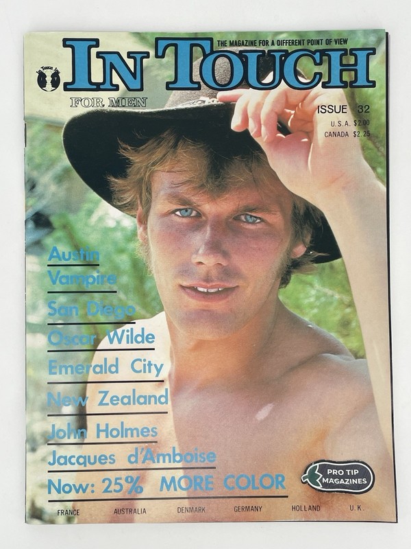 In Touch Magazine For Men Issue 32 In Touch Inc Austin Vampire Oscar Wilde John