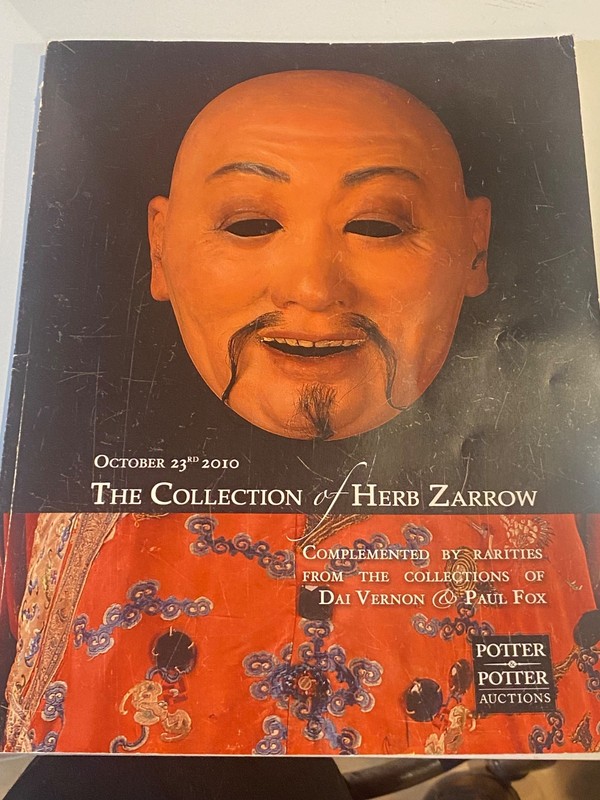 Catalog Auction Potter & Potter The Herb Zarrow Collection