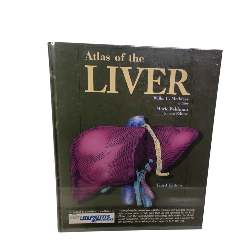 Atlas of the Liver Willis Maddrey 3rd Third Edition Medical Textbook Hepatology