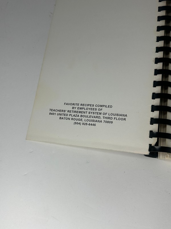 TRSL Cooks It Up Cookbook Teachers Retirement System of Louisiana 320 Pages gallery