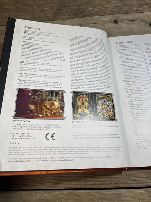 Xanathar's Guide to Everything - Dungeons & Dragons (2017, HC) gallery