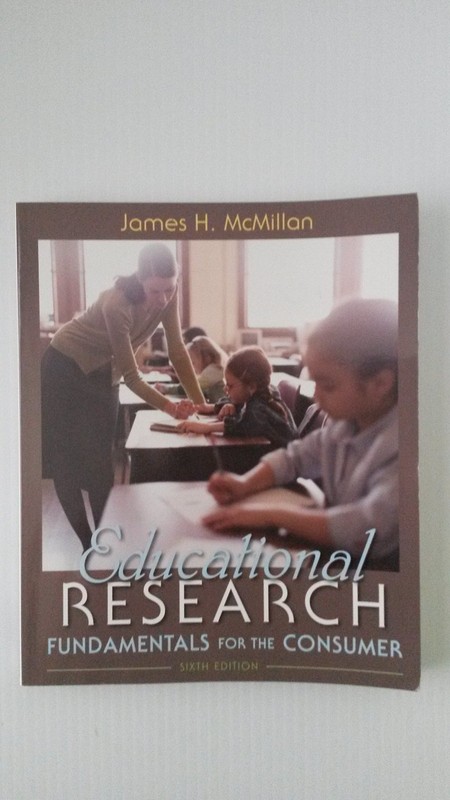 Educational Research: Fundamentals for the Consumer (6th Edition) – paperbac…