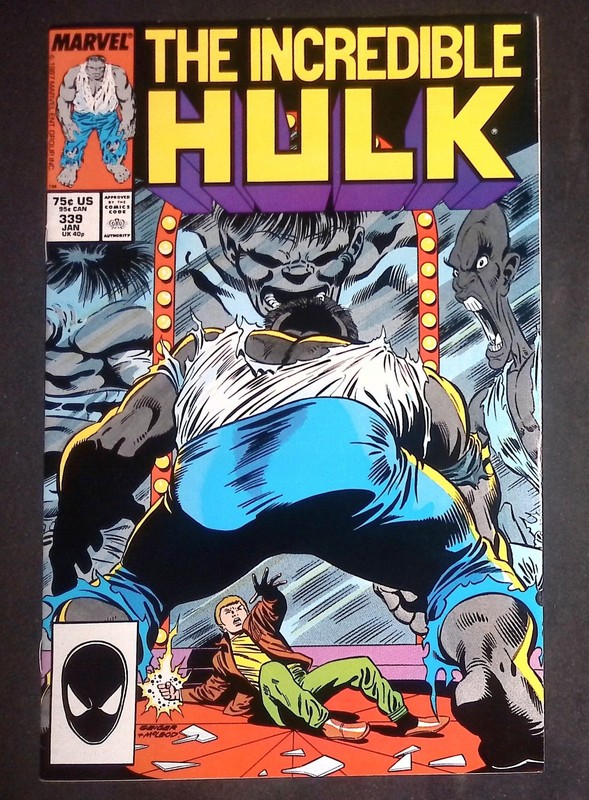 The Incredible Hulk #339 Copper Age Marvel Comics VF/NM
