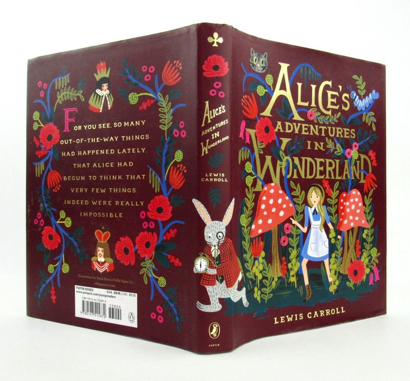 ALICE'S ADVENTURES IN WONDERLAND Lewis Carroll & Anna Bond 2015 HBDJ 1st EXC gallery