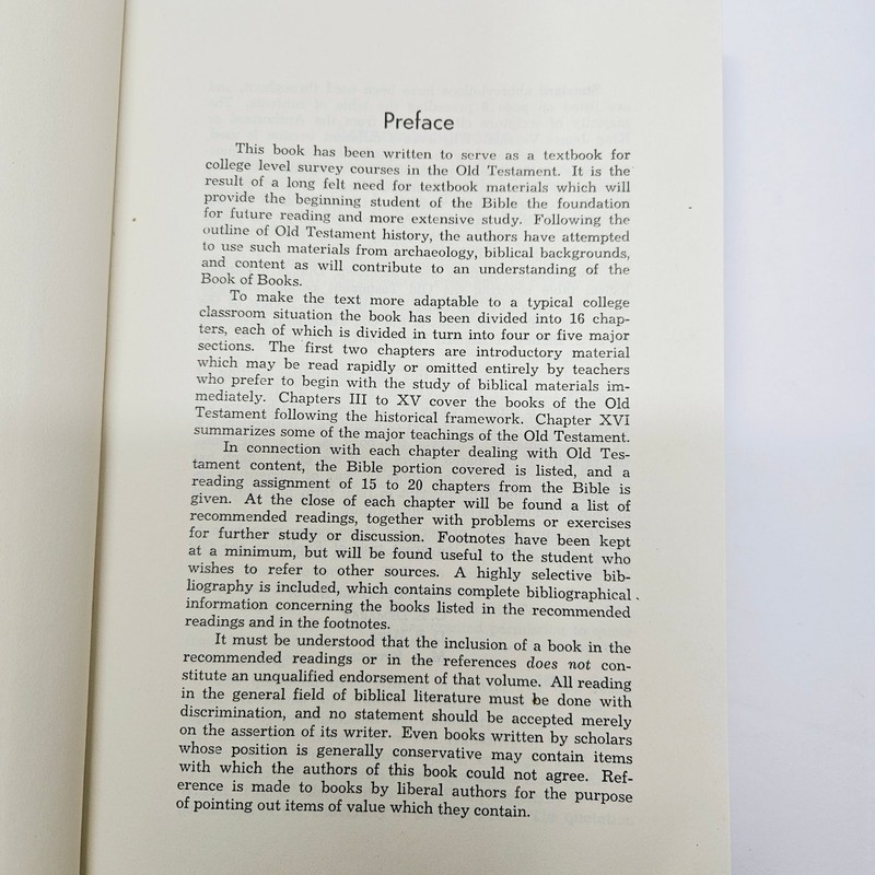 Vintage 1955 Exploring the Old Testament Purkiser Bible Beacon Hill Press HC gallery