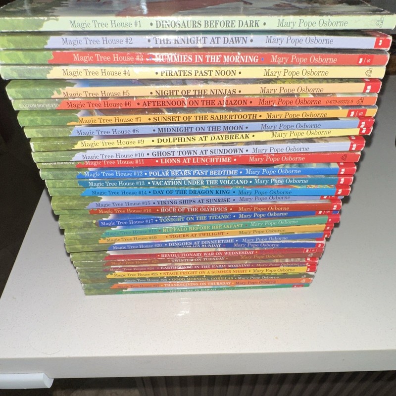 Magic Tree House Paperback Book Lot Set Mary Pope Osborne 1-28