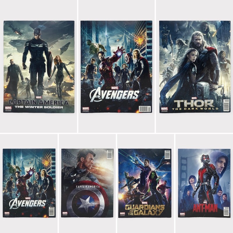 2016 Marvel Movie Collection Magazine Bundle (Issues 02, 03, 04, 06, 08, 09, 15) gallery