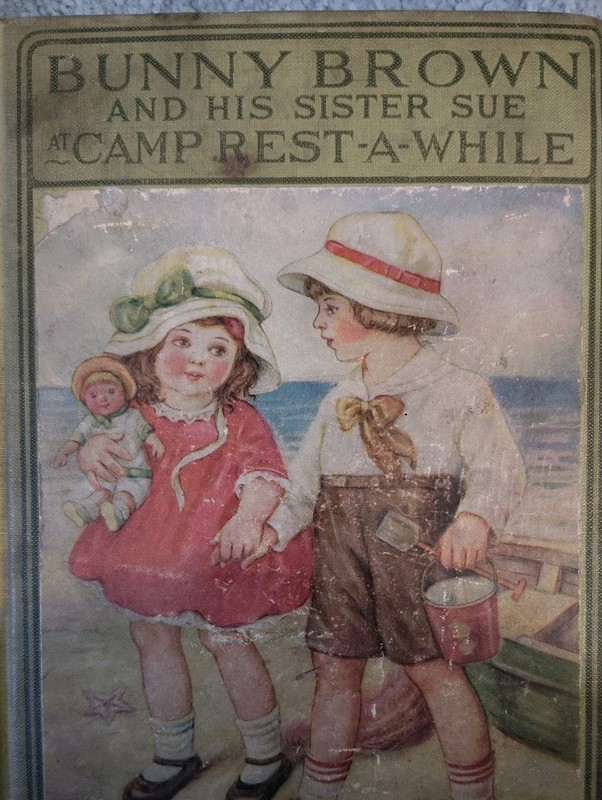 Bunny Brown and His Sister Sue at Camp Rest-A-While by Laura Lee Hope, HC, 1916