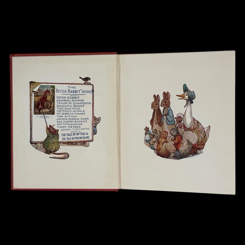 Book Illustrated Beatrix Potter RARE 1922 1st Ed Cecily Parsley's Nursery Rhymes gallery