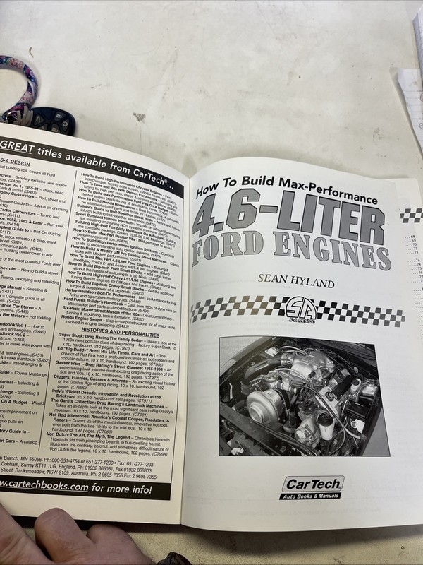 How to Build Max Performance 4. 6-Liter Ford Engines by Sean Hyland (2004, Trade gallery