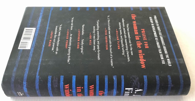 The Woman in the Window by A. J. Finn (2018, Hardcover) - SIGNED w/ COA gallery